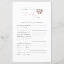 Kleine Perle unter Meer, die Daddy das beste Spiel