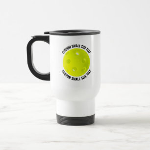 Kleine Personalisierte Text Weiße Benutzerdefinier Reisebecher