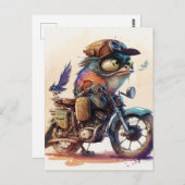 Kleine Pete mit dem Wind Postkarte (Vorne/Hinten)