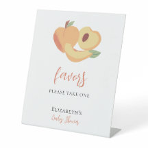 Kleine Pfirsichdusche bevorzugt Niedliches Obst si