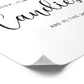 Kleine Pfirsichrätchen, wie viele Bonbons Poster (Ecke)