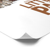 Kleine Pfote "Der Wilde Ruft" Poster (Ecke)