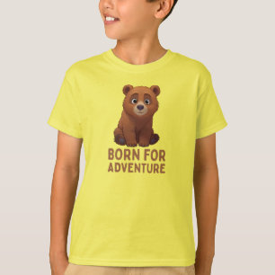 Kleine Pfote "Für Abenteuer geboren" T-Shirt