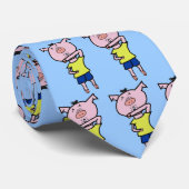 KLEINE PIGGIE IN ELBOW KRAWATTE (Gerollt)