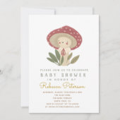 Kleine Pilzdusche Einladung (Vorderseite)