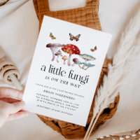 Kleine Pilze Baby-Party für einen Jungen