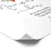 Kleine Pilzpilz-Mama-Oosa-Bar-Plakat Poster (Ecke)