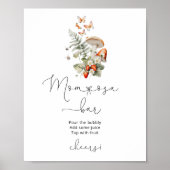 Kleine Pilzpilz-Mama-Oosa-Bar-Plakat Poster (Vorne)