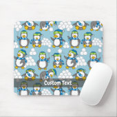 Kleine Pinguine Background Mouse Pad Mousepad (Mit Mouse)