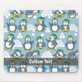 Kleine Pinguine Background Mouse Pad Mousepad (Vorne)