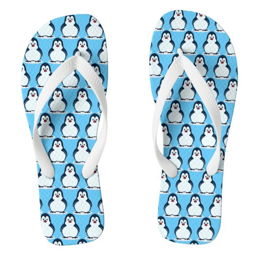 Kleine Pinguine Design Badesandalen (Fußbett)