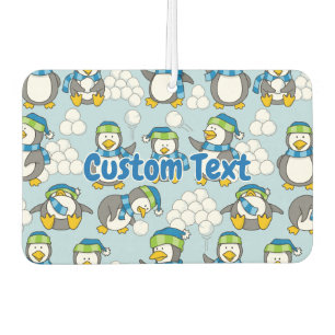 Kleine Pinguine im Hintergrund Autolufterfrischer