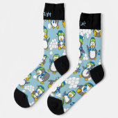 Kleine Pinguine Pattern Socks Socken (Linkes Detail)