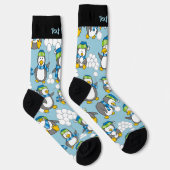 Kleine Pinguine Pattern Socks Socken (Rechts)
