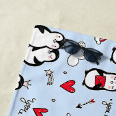 Kleine Pinguine Strandtuch (Beispiel)