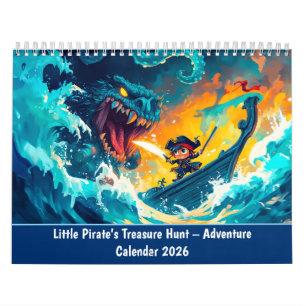 Kleine Piratenschatzsuche – Adventskalender Kalender