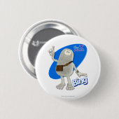 Kleine Planeten Bing - Ein-ha! Button (Vorne & Hinten)
