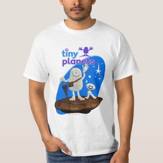 Kleine Planeten Bing u. Bong T-Shirt (Vorderseite)