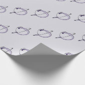 kleine Planeten Geschenkpapier (Ecke)