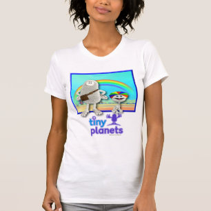 Kleine Planeten - Herstellung der Regenbogen T-Shirt