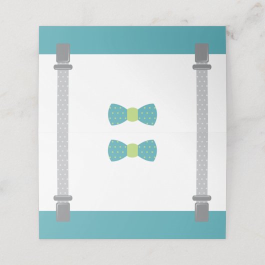 Kleine Platzkarten, Lebensmittelkarten Platzkarte (Außenseite Aufgefaltet)