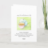 Kleine Pleasingkarte Karte (Rückseite)