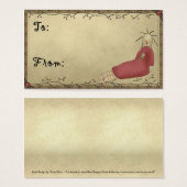 Kleine Prim Doll - Holiday Gift Tags (Vorne & Hinten)