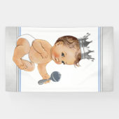 Kleine Prince Baby Dusche Banner (Horizontal)