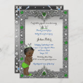 Kleine Prince Baby Dusche Einladung, trendy, chic. Einladung (Vorne/Hinten)