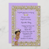 Kleine Princess Baby Dusche Einladung, trendy, chi Einladung (Vorne/Hinten)