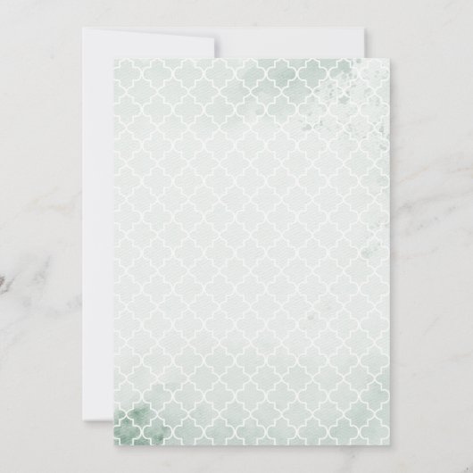 Kleine Princess Bear Bearly Wait Girl Baby Dusche Einladung (Rückseite)