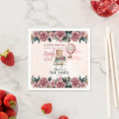 Kleine Princess Bear Bearly Wait Girl Baby Dusche Serviette (Beispiel)