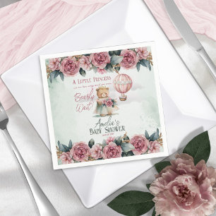 Kleine Princess Bear Bearly Wait Girl Baby Dusche Serviette
