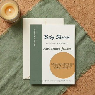Kleine Prinz Baby Shower Einladung | Editorial