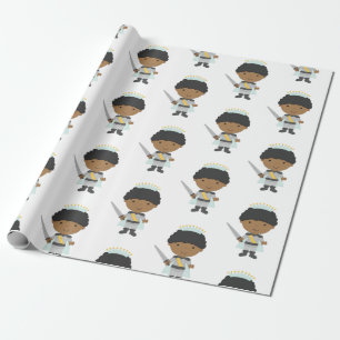 Kleine Prinz Geburtstagsfeier Geschenkpapier