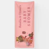 Kleine Prinzessin auf Telefon-personalisierter Banner (Vertikal)