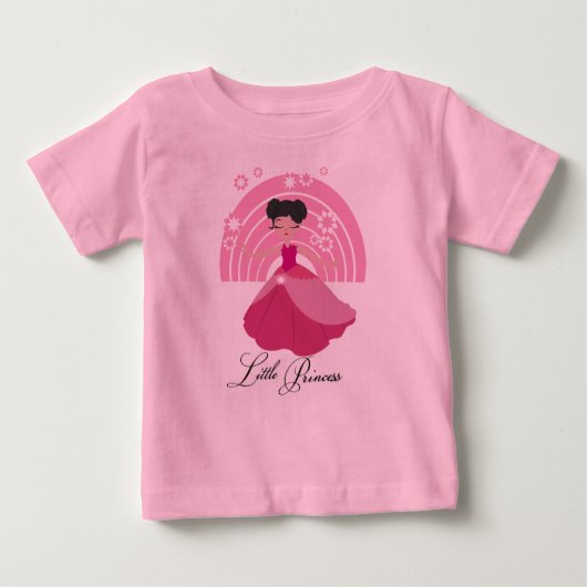 Kleine Prinzessin Baby T-shirt (Vorderseite)