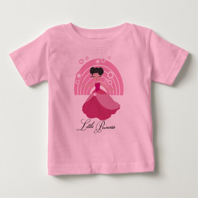 Kleine Prinzessin Baby T-shirt (Vorderseite)