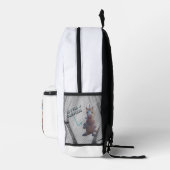 Kleine Prinzessin Bedruckter Rucksack (Rechts)