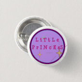 Kleine Prinzessin Button (Vorne & Hinten)