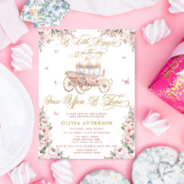 Kleine Prinzessin Carriage Mairtale Girl Dusche Einladung