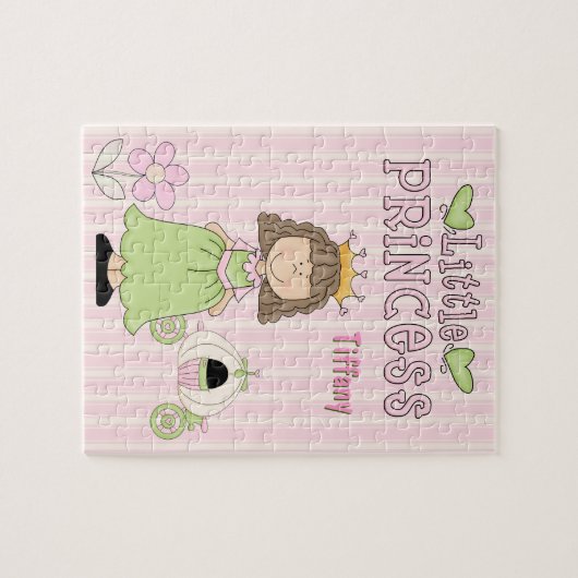 Kleine Prinzessin Custom Puzzle (Horizontal)