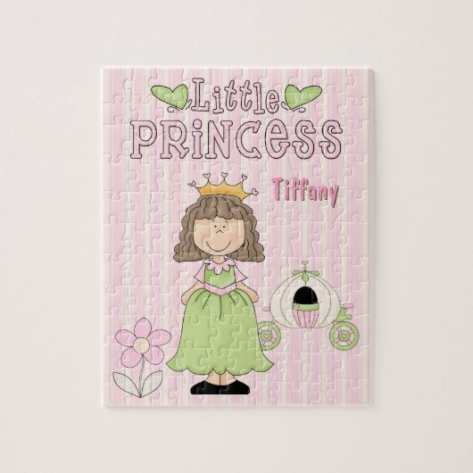 Kleine Prinzessin Custom Puzzle (Vertikal)