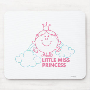 Kleine Prinzessin Den Kopf in den Wolken Mousepad