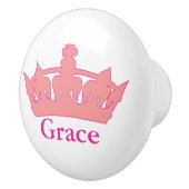 Kleine Prinzessin - ein königliches Keramikknauf (Rechts)