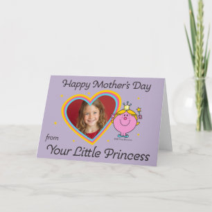Kleine Prinzessin Frohen Muttertag Karte