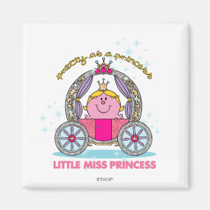Kleine Prinzessin Funkelnde Kutsche Magnet