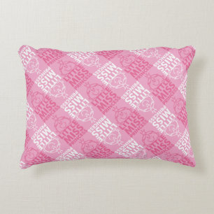 Kleine Prinzessin Hübsch in Rosa Muster Zierkissen