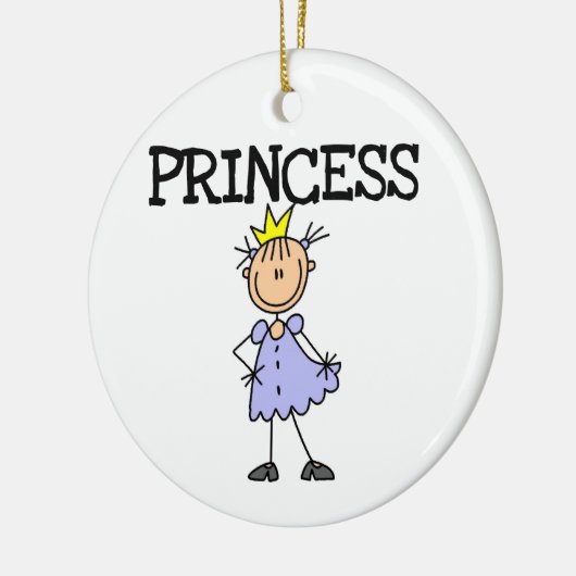 Kleine Prinzessin Keramikornament (Links)