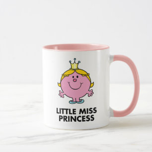 Kleine Prinzessin Kronenhintergrund Tasse